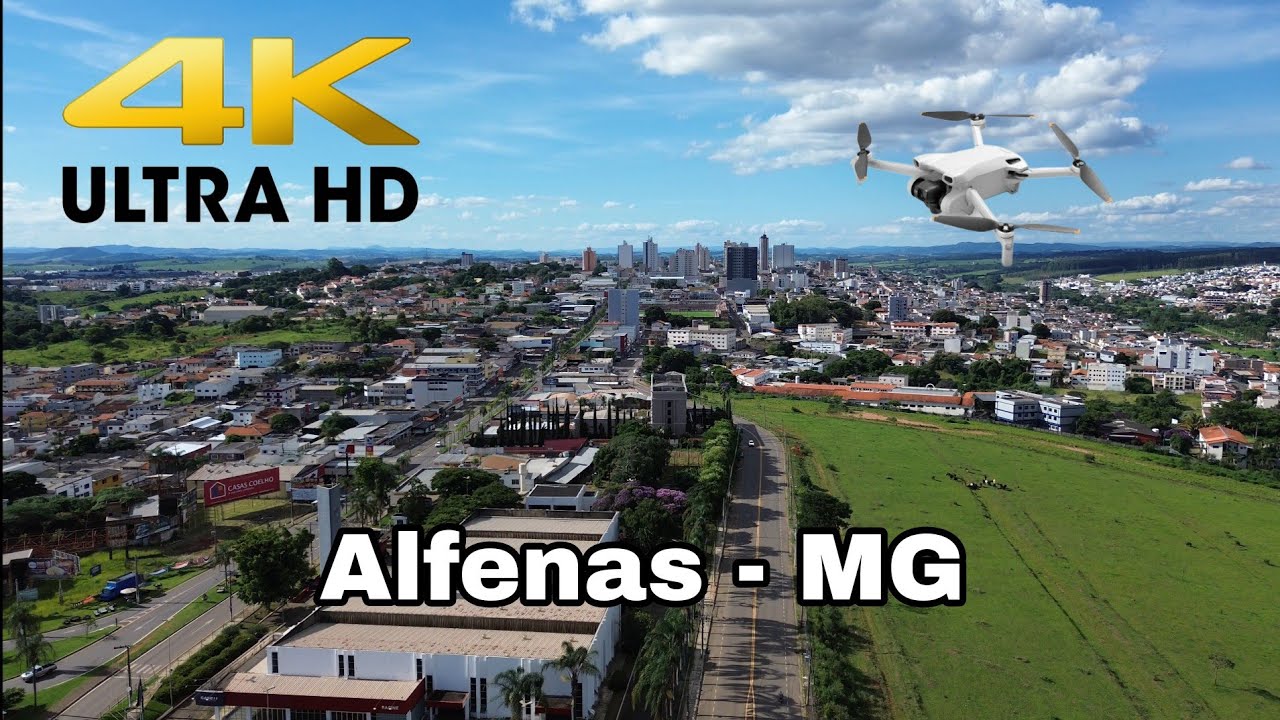 Alfenas - MG em 4K