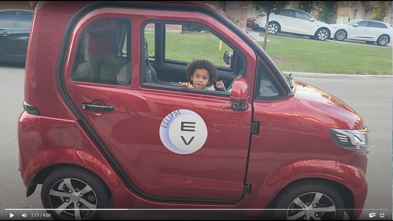 Eclipse EV Scooter, FIRST LOOK: Grandpa Updated his Electric Enclosed Scooter!!