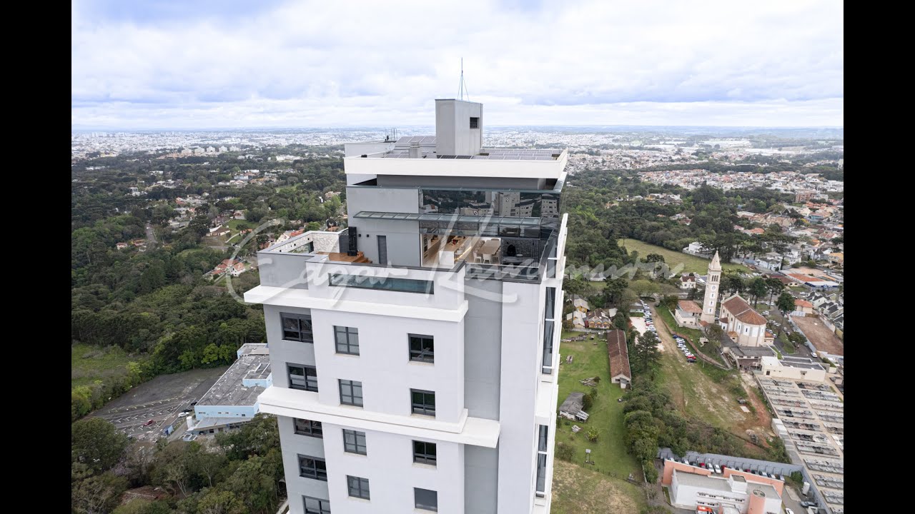 Cobertura de Luxo mais alta de Curitiba - Maison Legend Ecoville - A. Yoshii - Terraço com vista 360