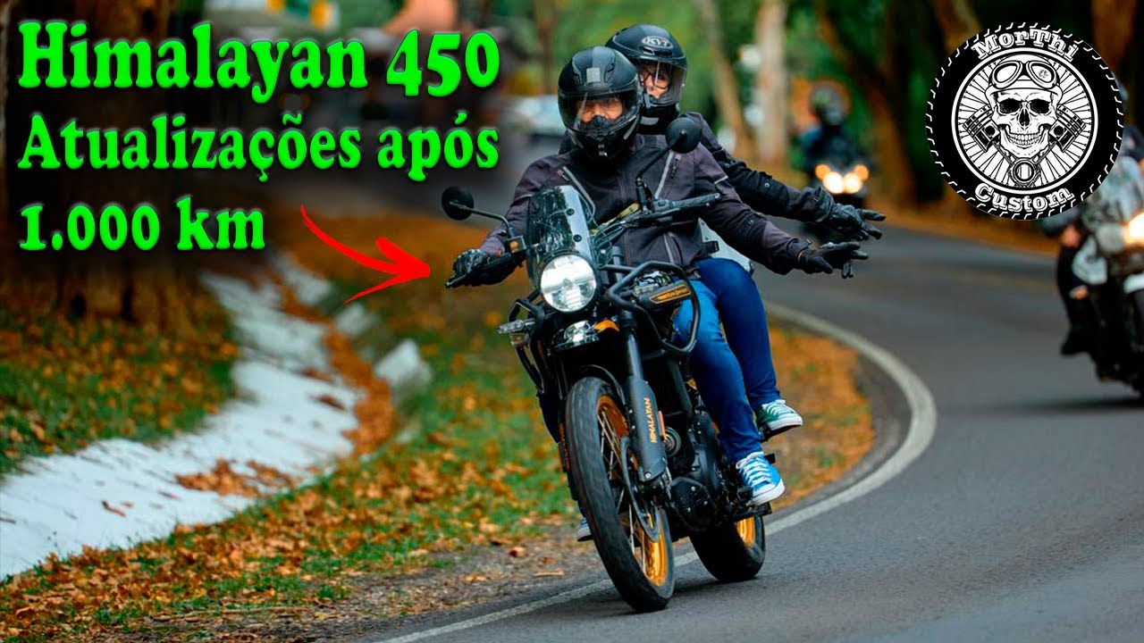 Himalayan 450: Atualiza&ccedil;&otilde;es depois de 1.000 km