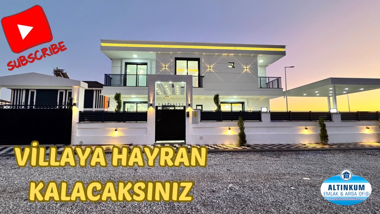 Didim Efeler Mahallesinde Müstakil Havuzlu 3+1 Lüks Villa | Akıllı Ev Sistemli | #Didim #VillaTuru