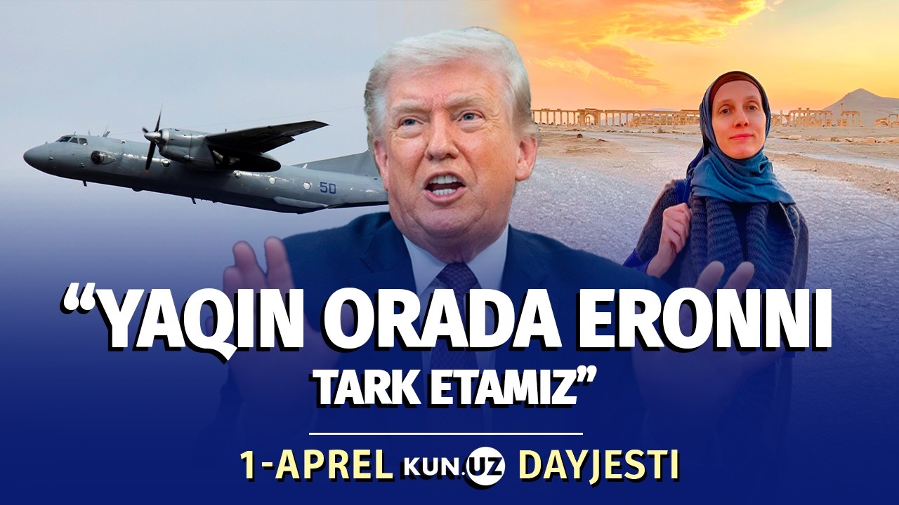 Qrimda qulagan Rossiya samolyoti va Bagʻdodda oʻgʻirlangan jurnalist &ndash; kun dayjesti