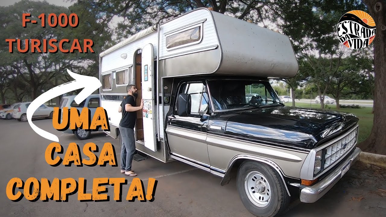 Tour pela f1000 TURISCAR Motorhome mais bonita do mundo! #motorhome #rv
