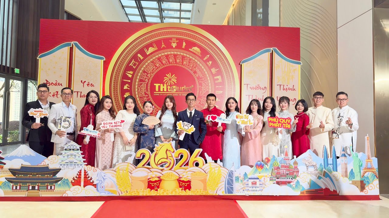 Triều Hảo An Đông chúc mừng năm mới - Kỷ niệm 15 năm thành lập công ty du lịch quốc tế Triều Hảo 