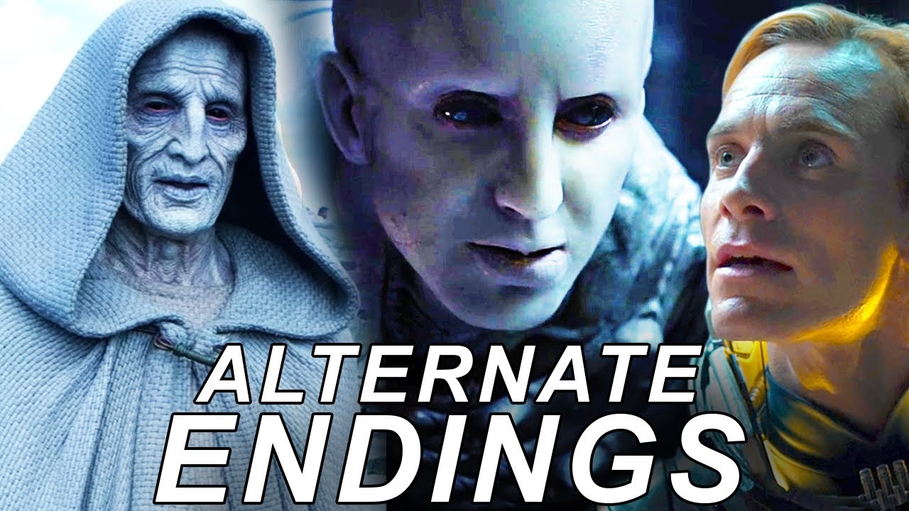 Prometheus - ALL Alternate Endings Explained