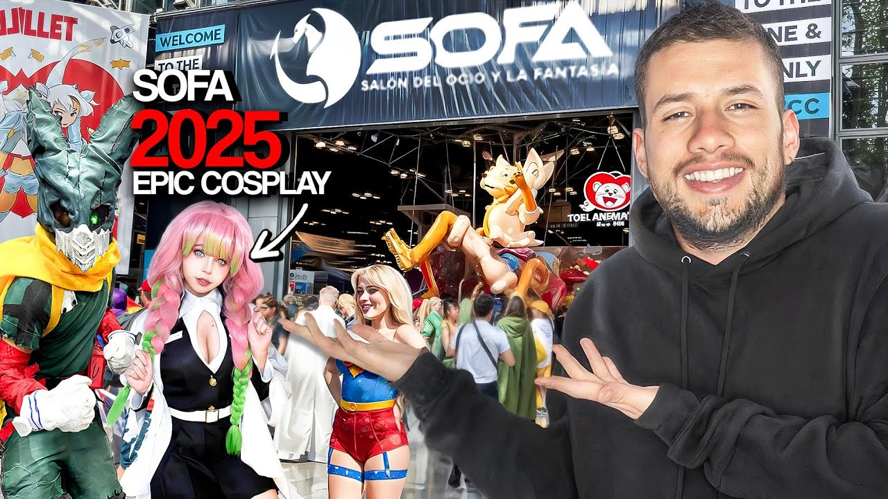 MI PRIMERA VEZ  en el SOFA 2025 fue una LOCURA! 👽🔥