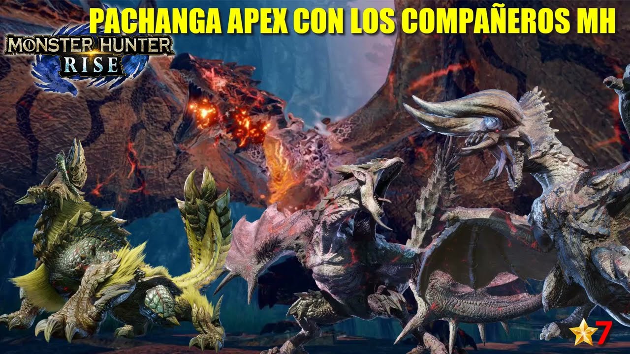 Monster Hunter: Rise / PACHANGA APEX CON LOS COMPAÑEROS MH -En Español HD 1080p