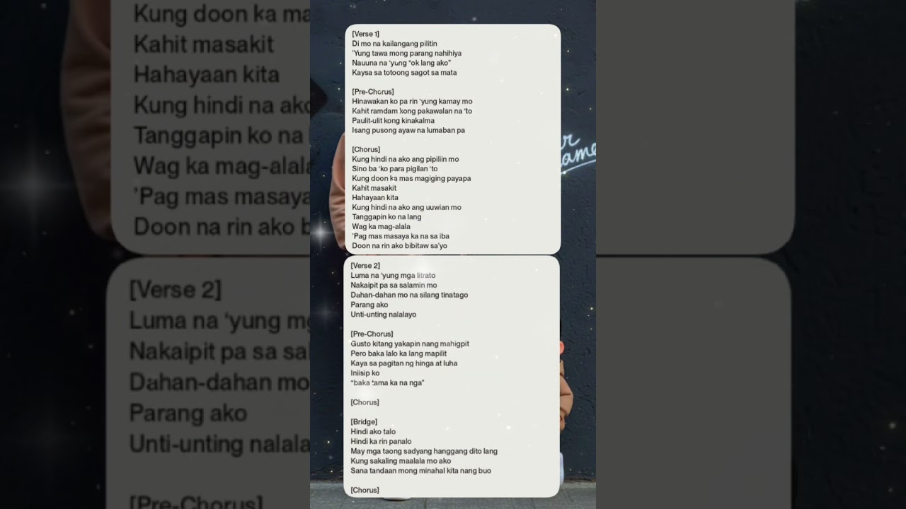 Kung hindi na ako (song title)