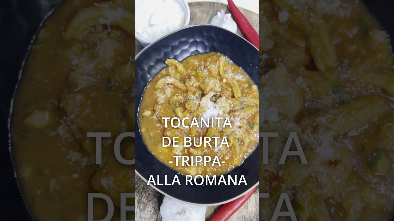 Cea mai bună Tocăniță de Burtă (Trippa alla Romana) – Rețeta  Pas cu Pas
