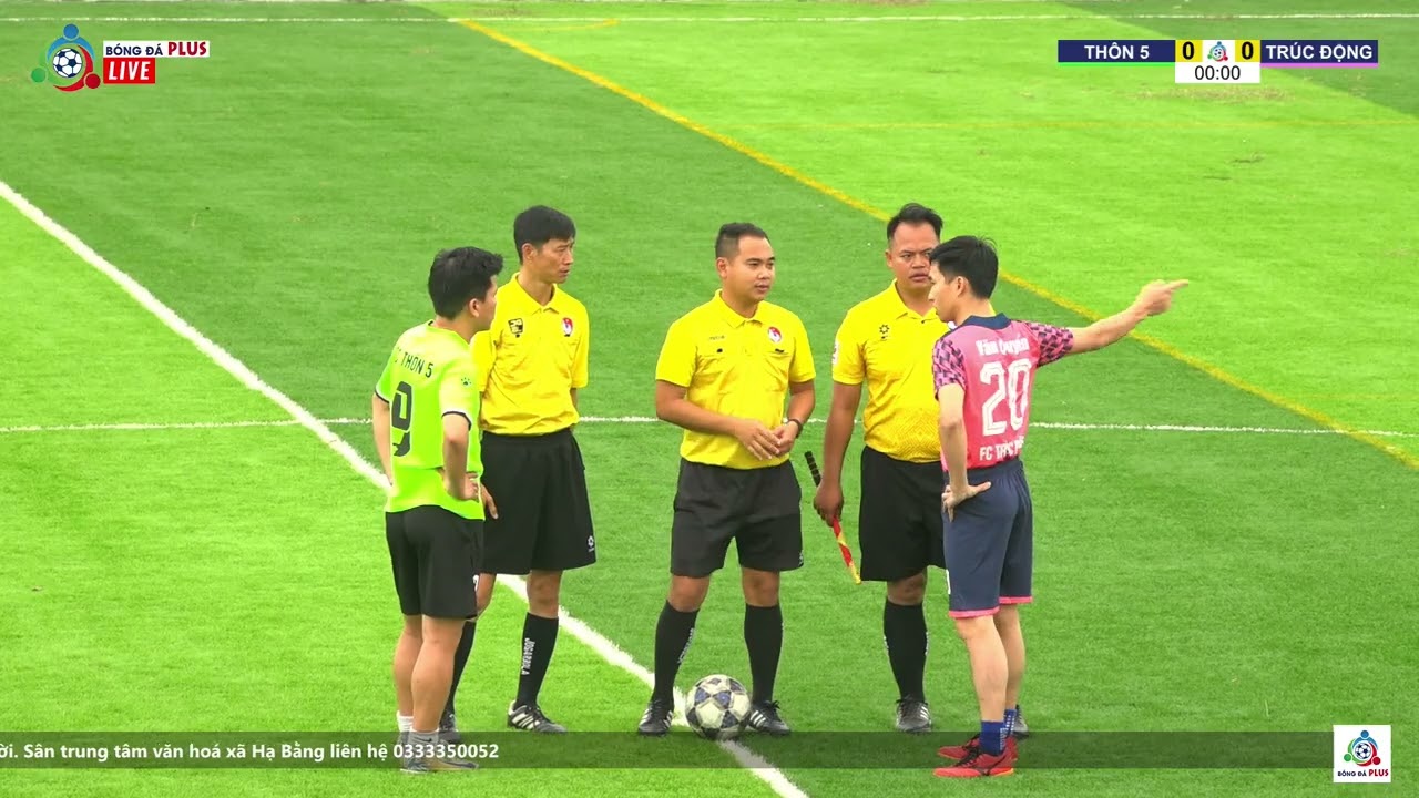 FULL | Thôn 5 - Thôn Trúc Động🔥 Giải bóng đá thanh niên xã Hạ Bằng năm 2026