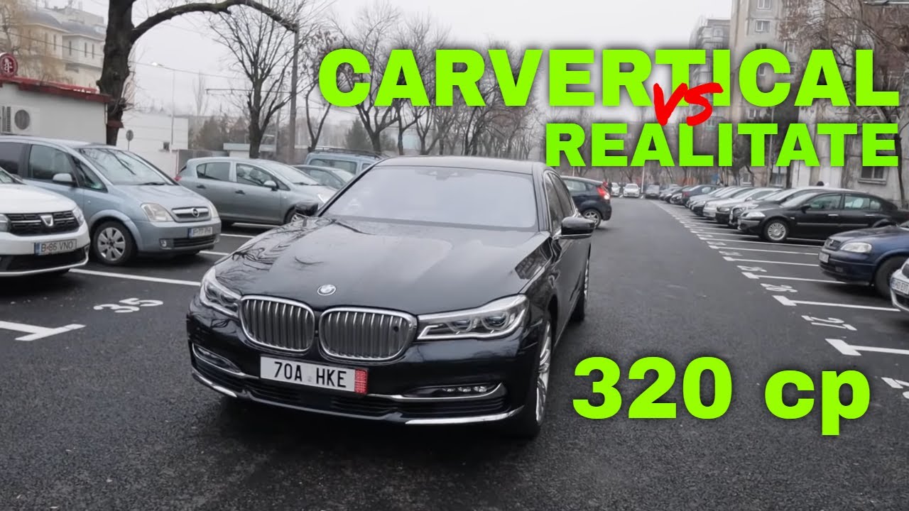 Second hand: BMW 740 LD.  PLUS: CarVertical vs Realitate.