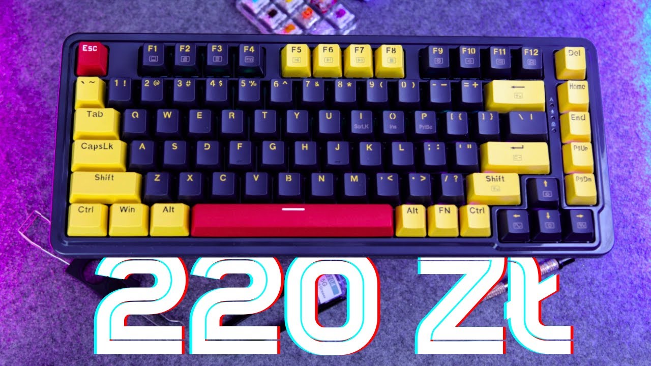 Hotswap + autorskie switche = świetna TANIA klawiatura? Redragon Elf | Test i Recenzja