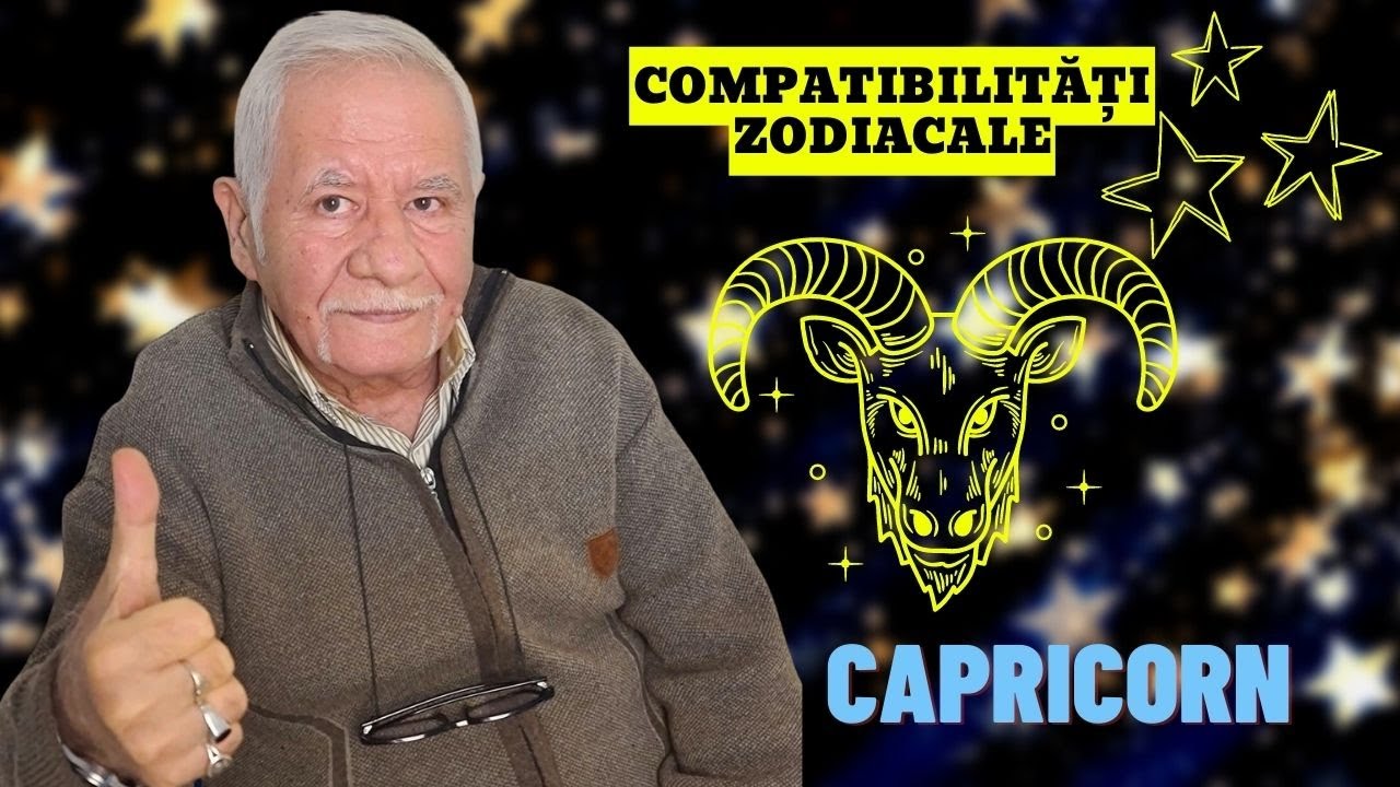 Compatibilități zodiacale. Mihai Voropchievici dezvăluie cu cine se &icirc;nțelege capricornul
