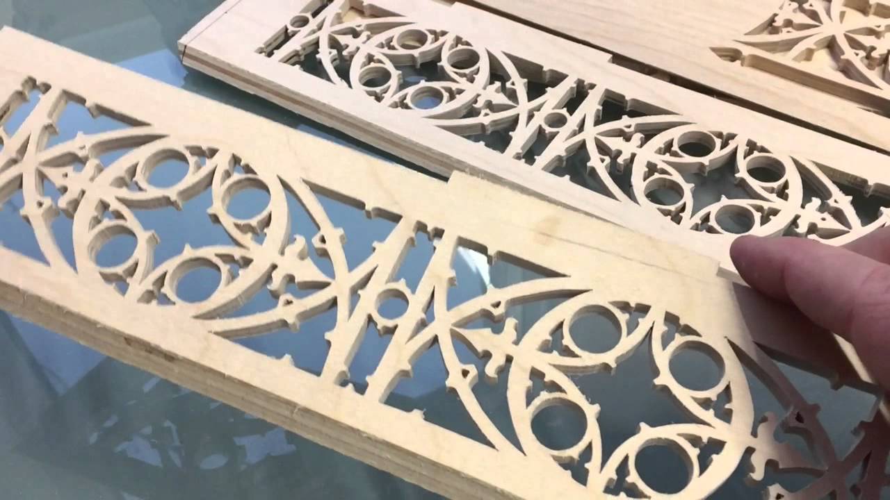 Scroll Saw Wall Clock.