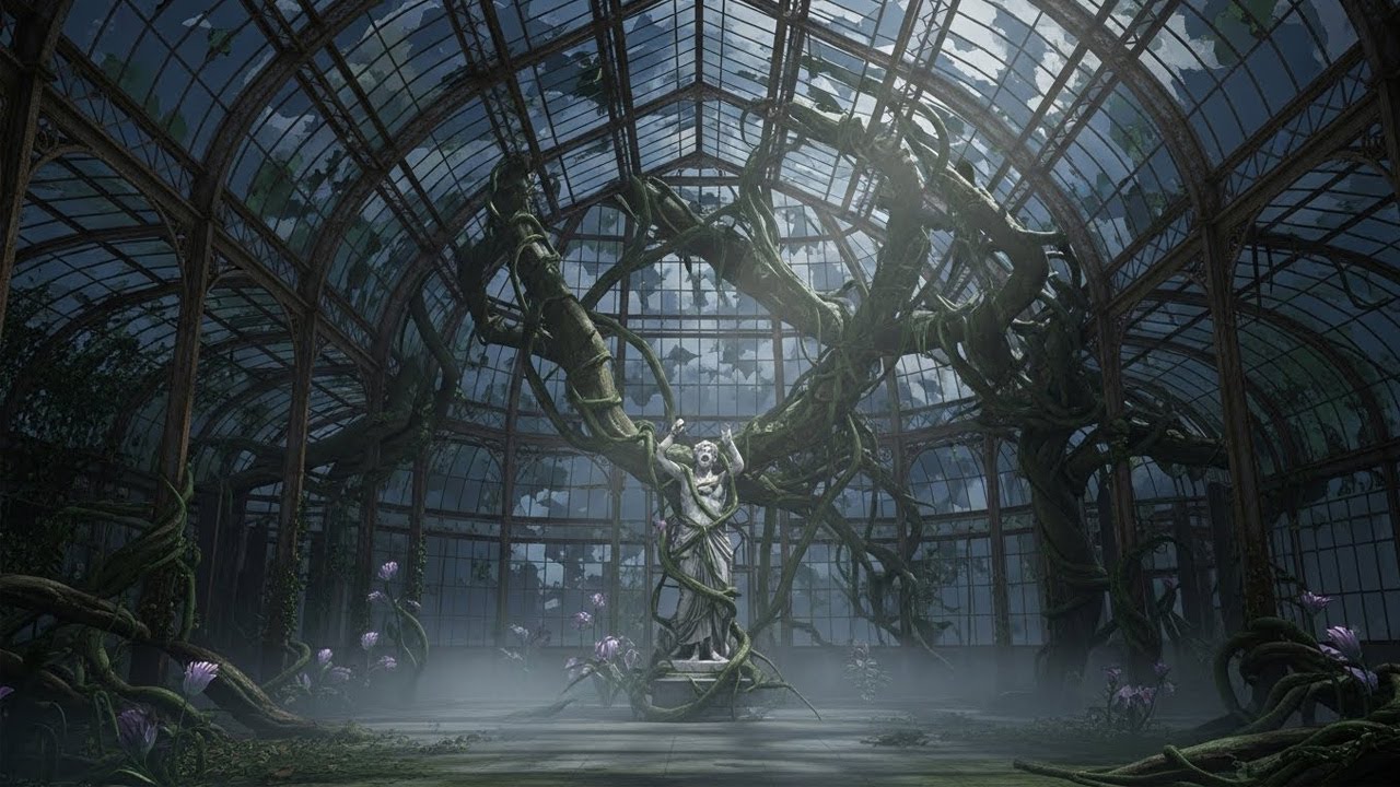 The Poison Garden at Midnight: Toxic Nature Soundscape L 7 Hours inside the humid