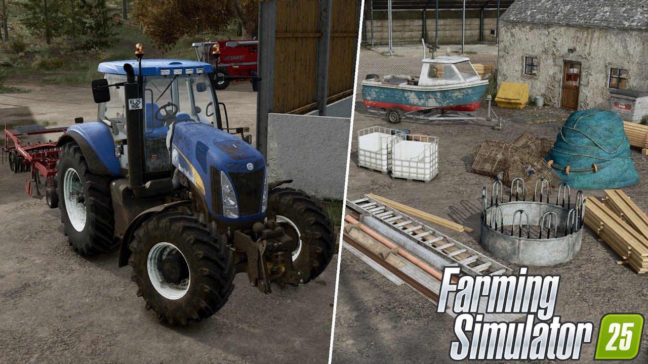 UIEN ROOIEN EN VISSEN KWEKEN + BOERDERIJ UITBREIDING!? - Farming Simulator 25