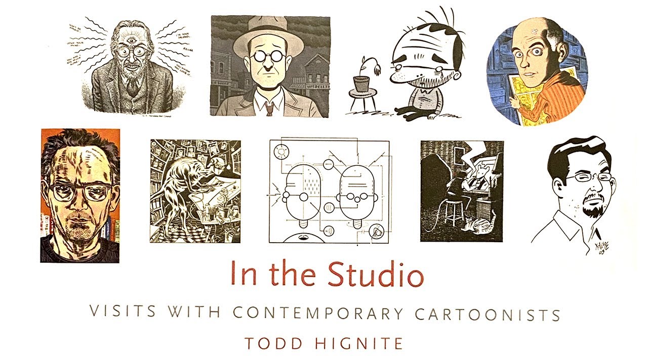 In The Studio - with Crumb, Spiegelman, Panter, Burns, Jaime Hernandez, Clowes, Seth, Ware, Brunetti