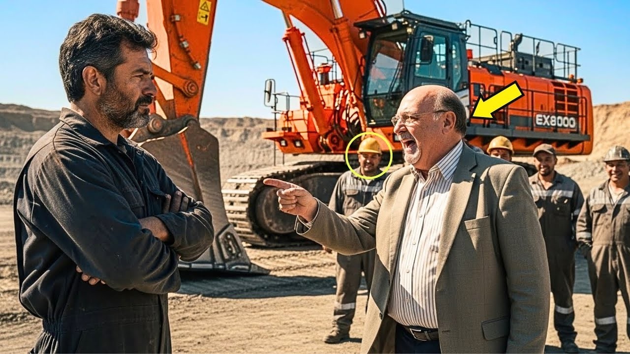 “¡ESA EXCAVADORA ESTÁ MUERTA DESDE 2001!”…PERO UN MECÁNICO DESPEDIDO INJUSTAMENTE HIZO ALGO…