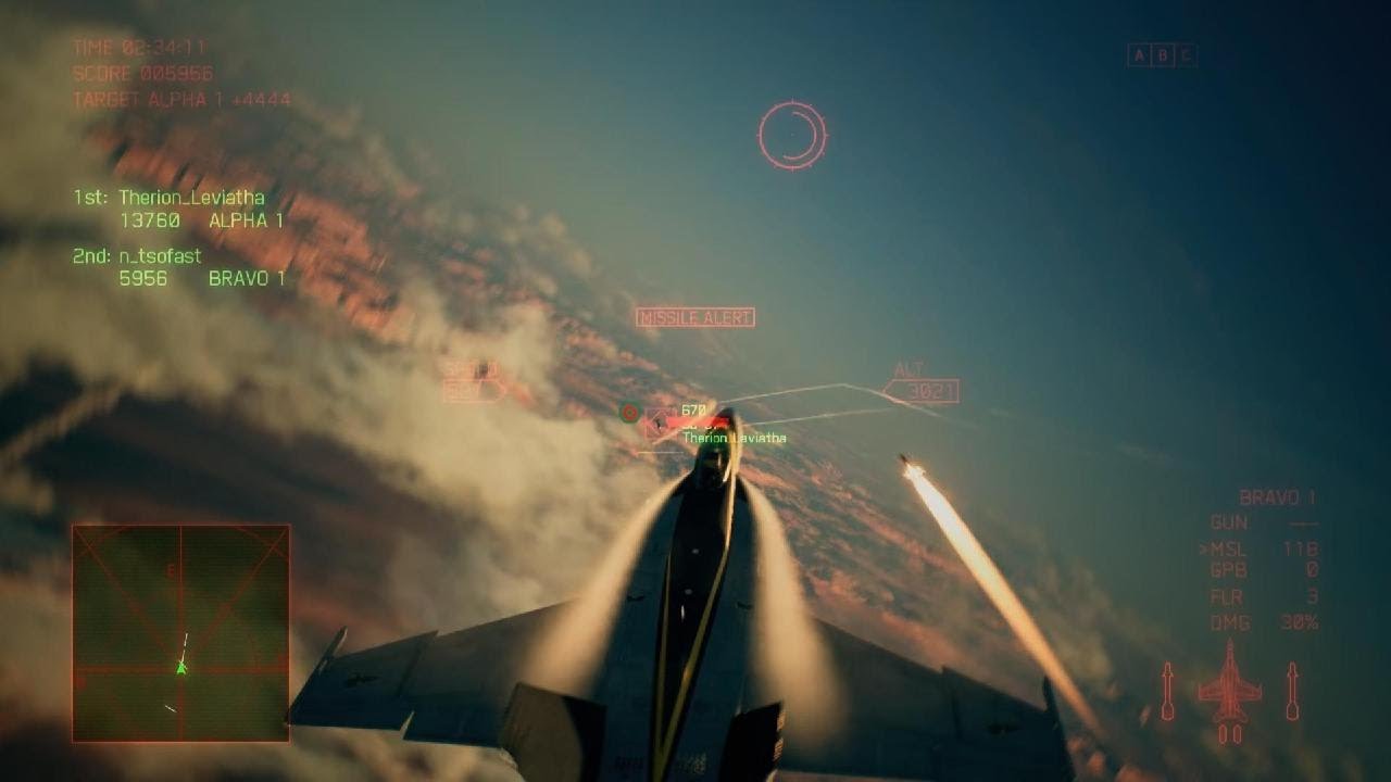 ACE COMBAT 7: 1v1 Therion kill