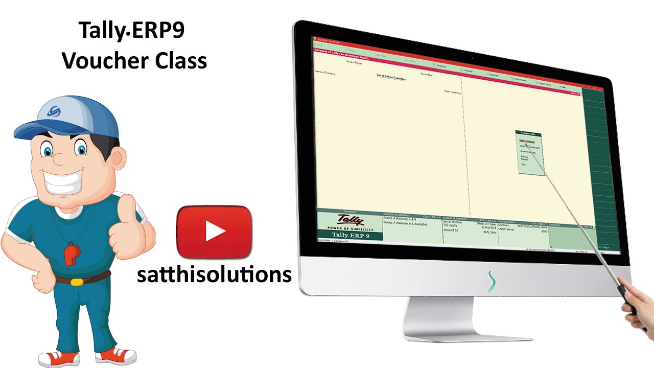 Tally.ERP9 Voucher Class