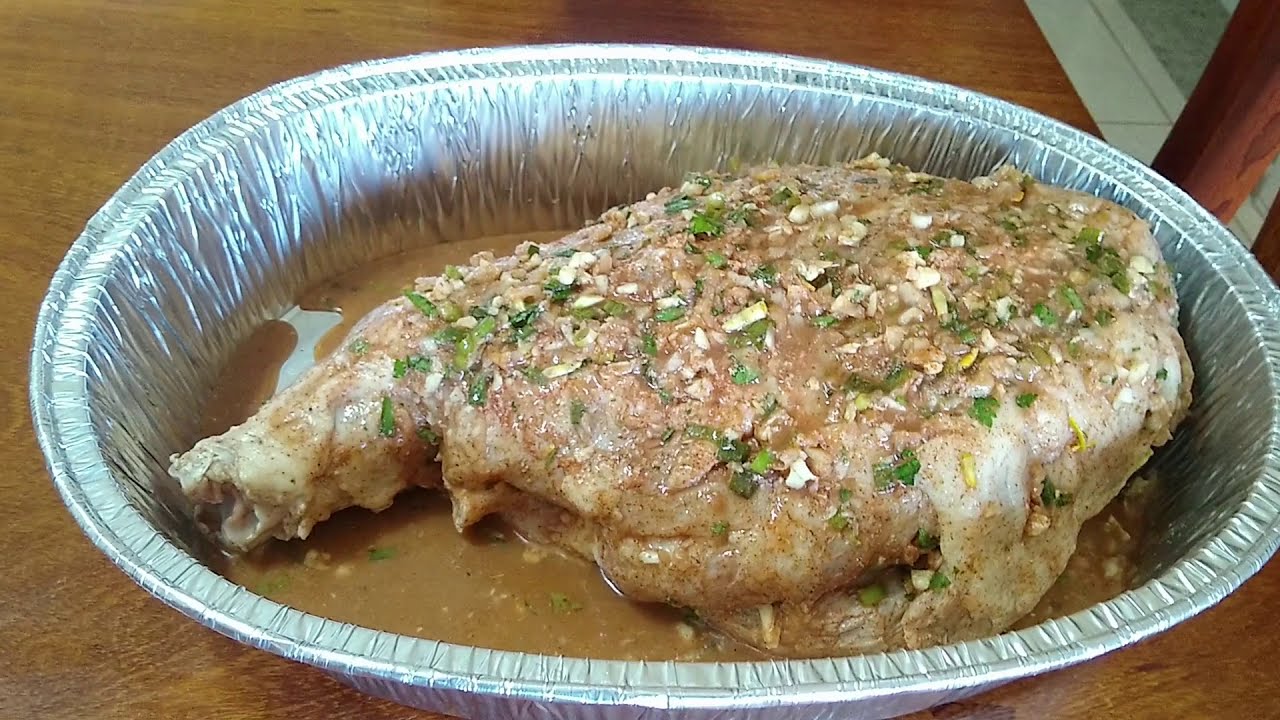 COMO TEMPERAR PERNIL E ASSAR- RICARDO ALBUQUERQUE- RECEITA COZINHA E LAZER