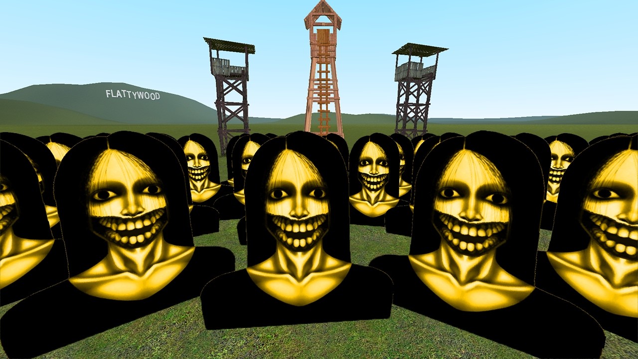 Kuchisake Onna Vs Towers In Garry's Mod | Gmod Towz