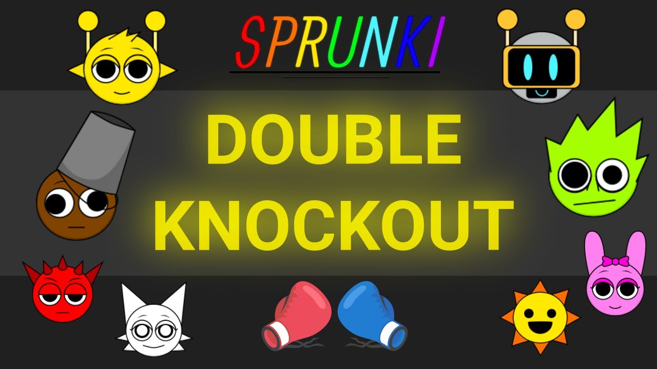 Sprunki Double Knockout - Marble Race