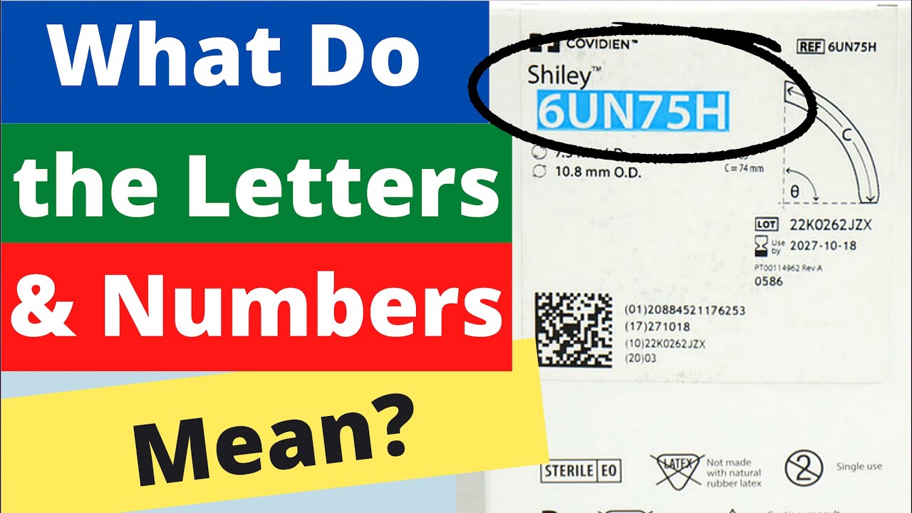 Understanding Shiley Trach Tube Reference Codes. 