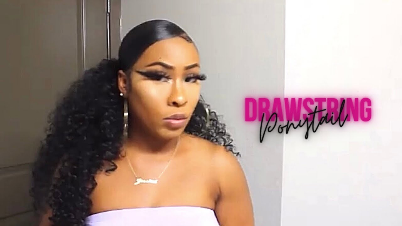 The Perfect Curly Ponytail on Wet natural hair | Recreating my Viral Tutorial |