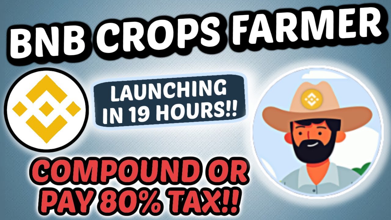 BNB CROPS FARMER - *POTENTIALLY THE MOST SUSTAINABLE MINER EVER MADE?* I AM NOT MISSING THIS.