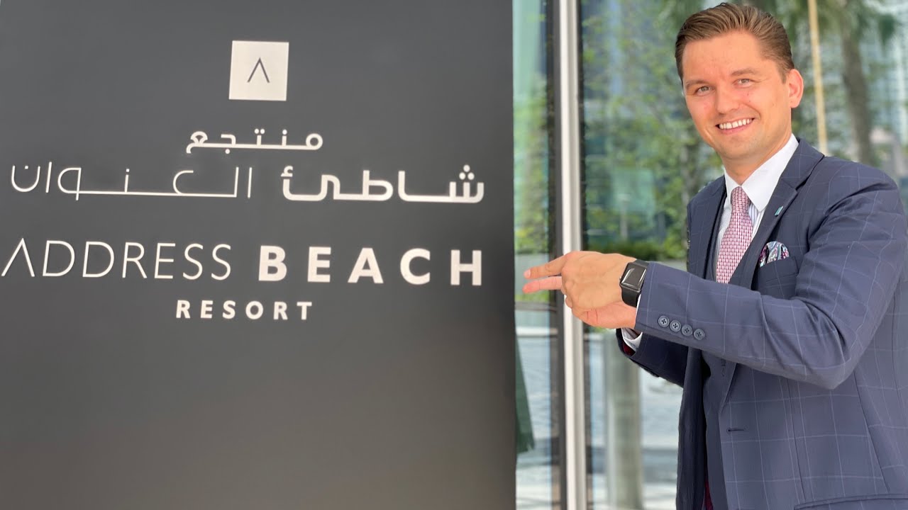 Address JBR. Infinity swimming pool on 77th floor | Lobby | Gym | 3BR apartment tour