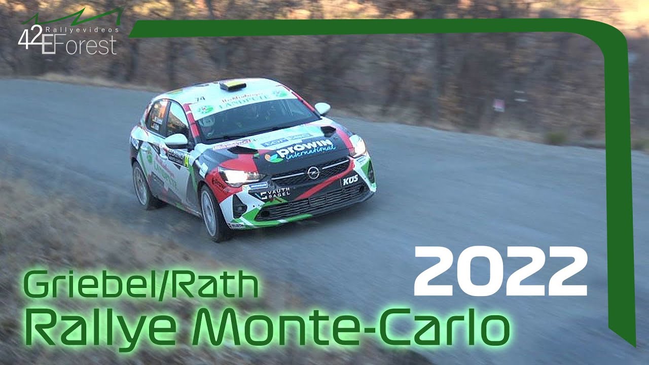 Rallye Monte-Carlo 2022 | Marijan Griebel | Alexander Rath | Opel Corsa Rally4