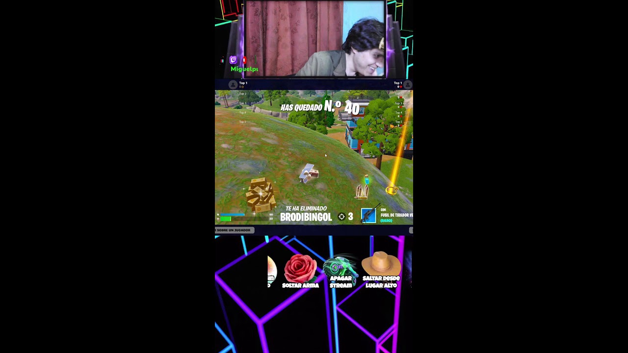 Provando fortnite