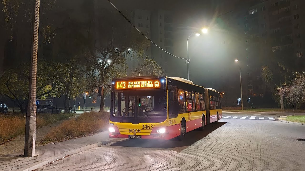 MAN NG363 Lion's City G #3463 [🚍N43] MZA Warszawa