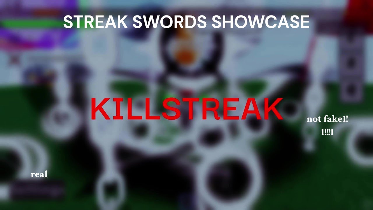 Roblox | Streak Swords | Killstreak Showcase (full)