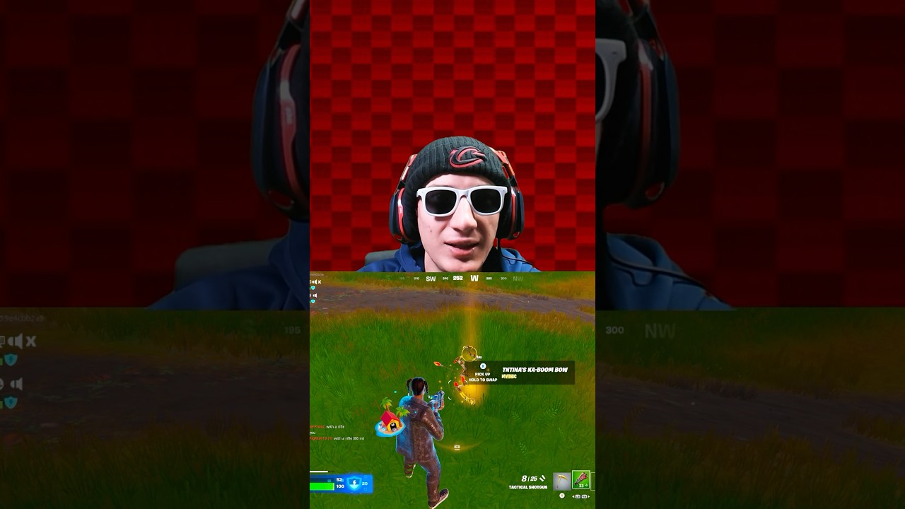 TNTina&rsquo;s Mythic Ka-Boom Bow is Back in Fortnite! 🔥 #Shorts