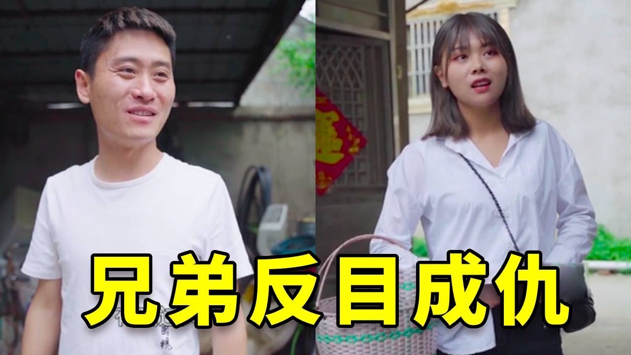 亲兄弟因一件小事反目成仇，媳妇做了这样一件事，让俩人和好如初#短剧 #搞笑 #农村生活 #movie #沙雕剧情