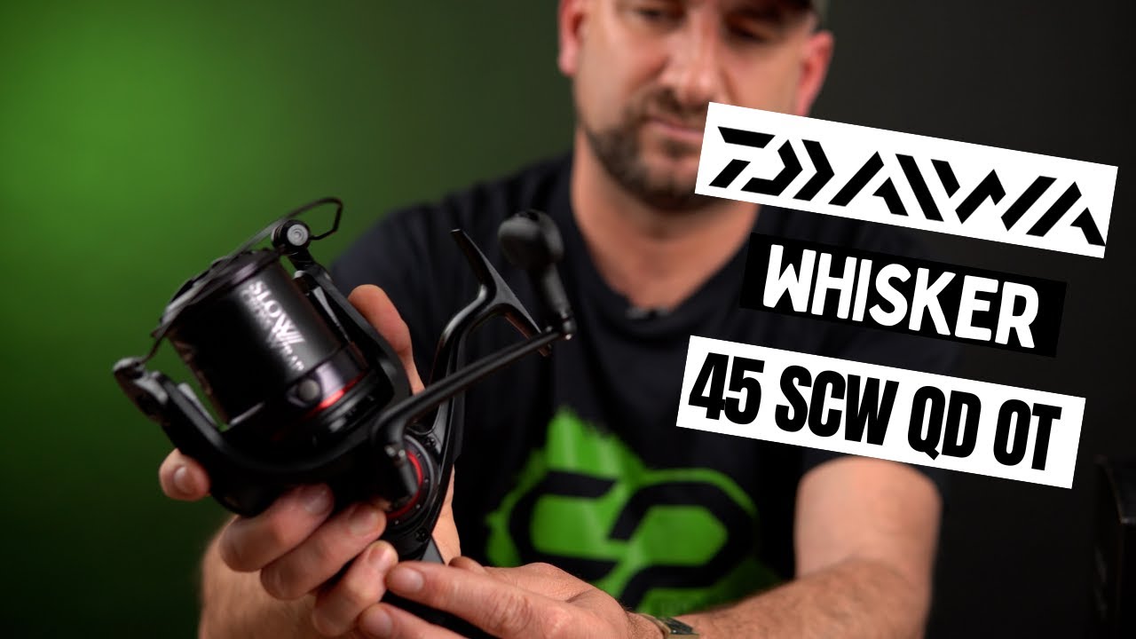 Daiwa 22 WHISKER 45 SCW QD OT - Pregled Nove Mašinice za Šaranski Ribolov