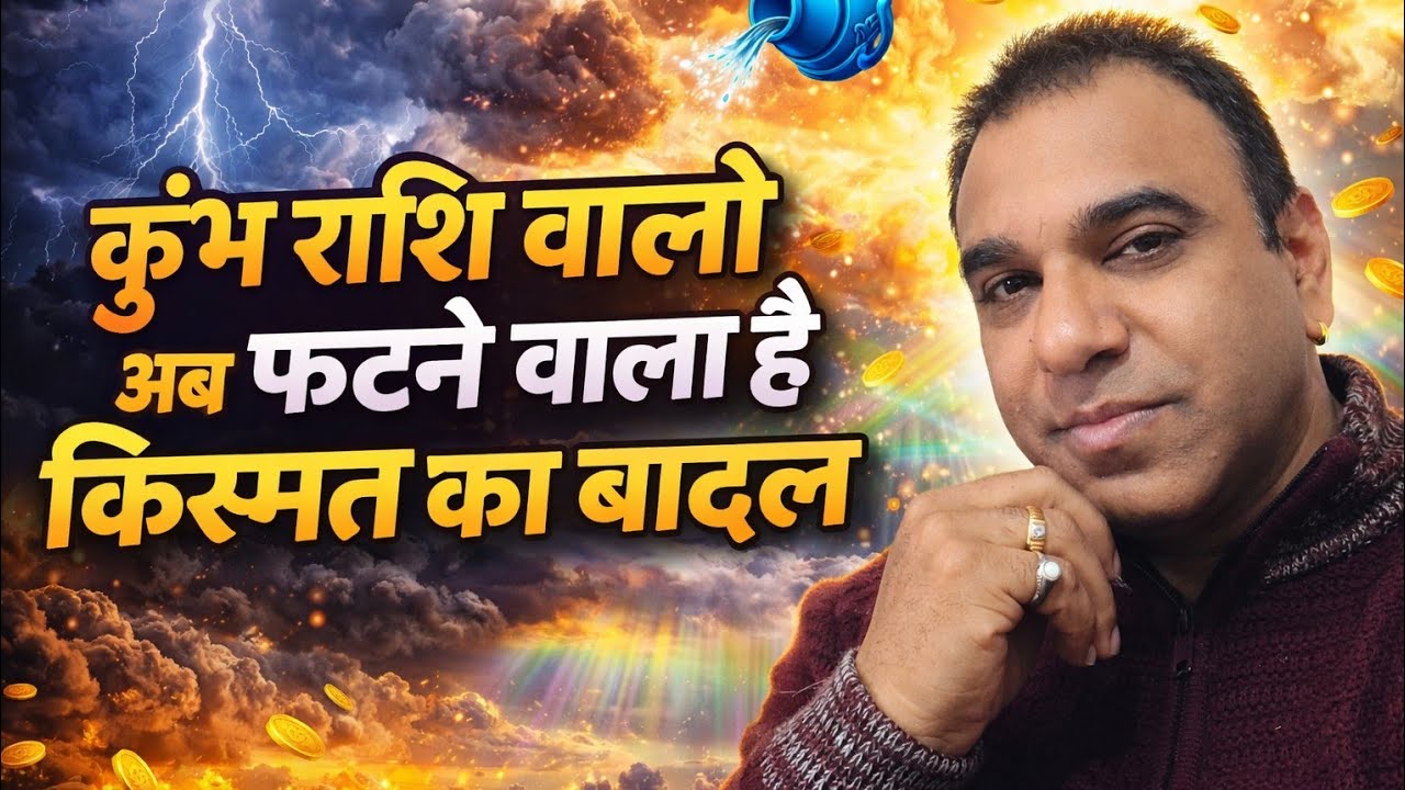 कुंभ राशि वालों की किस्मत पलटने वाली है! 💥 बड़ा चमत्कार आने वाला है#astrology #kumbh2026