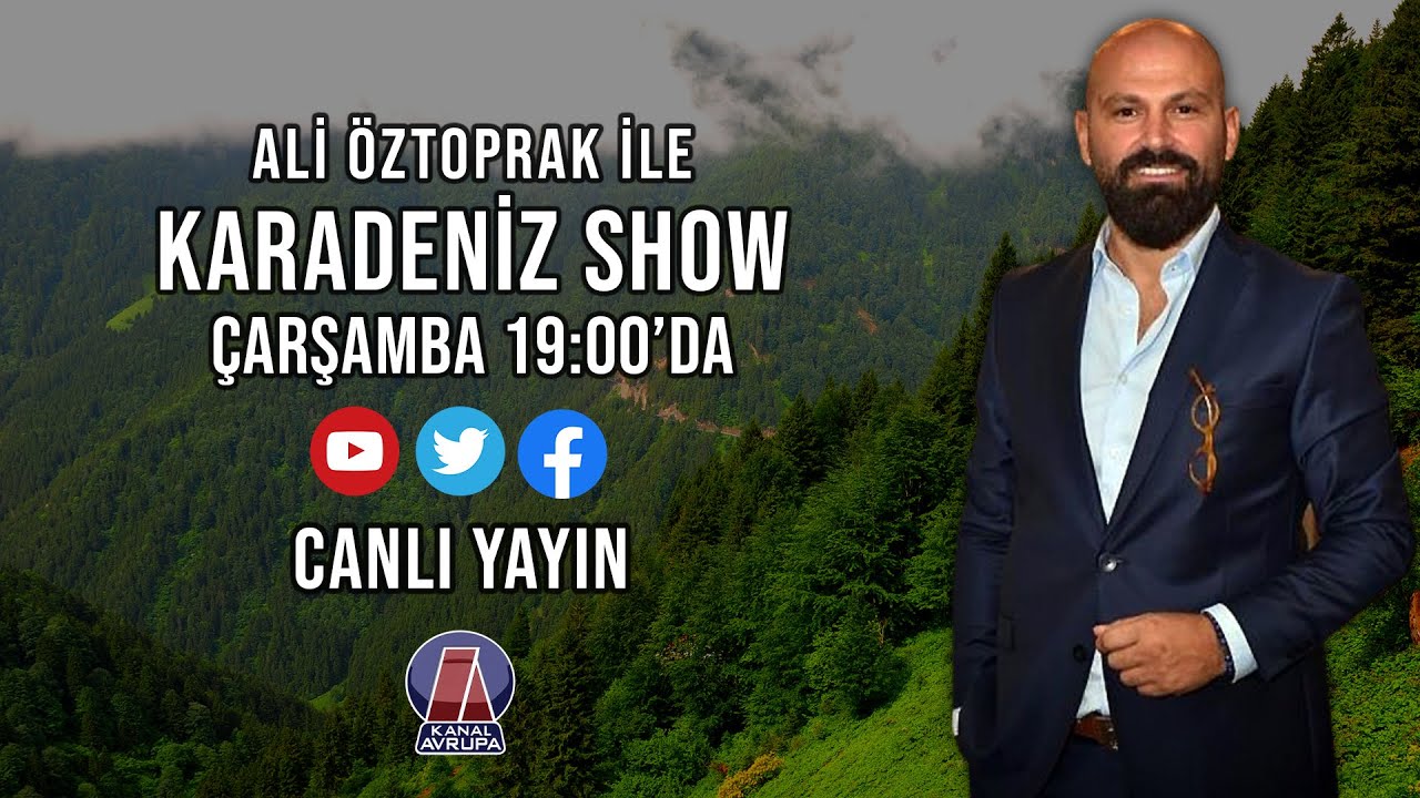 Ali Öztoprak ile Karadeniz Show,  08.12.2021 | Kanal Avrupa