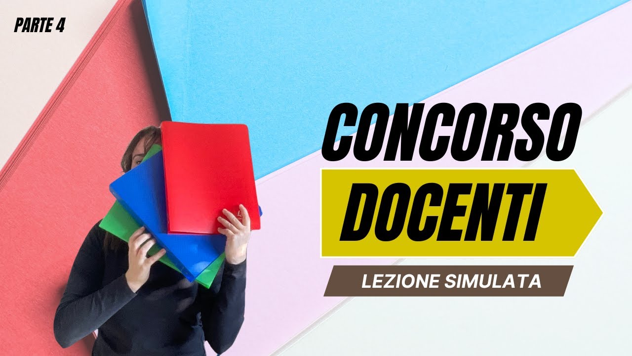 Parte 4: prerequisiti (lezione simulata)