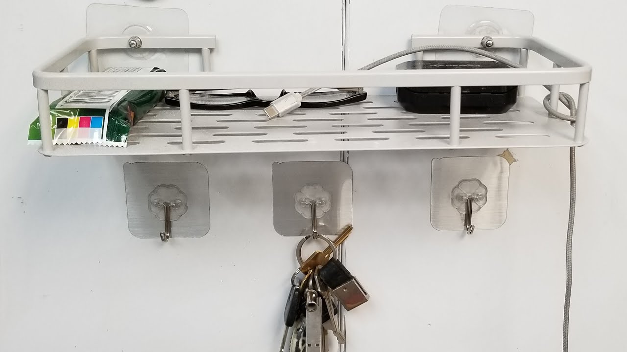 NO Drill Wall Shelf