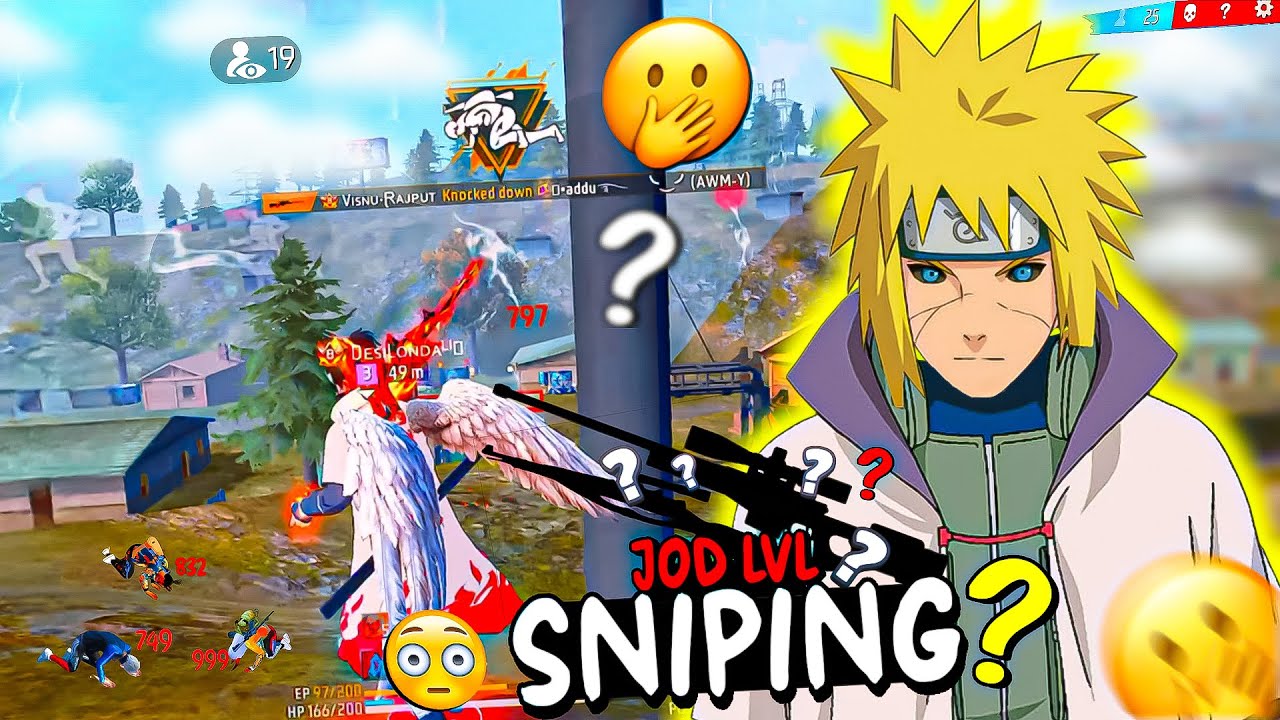 Jod Lvl Sniping !! Minato Bundle x My Sniping 💀!!