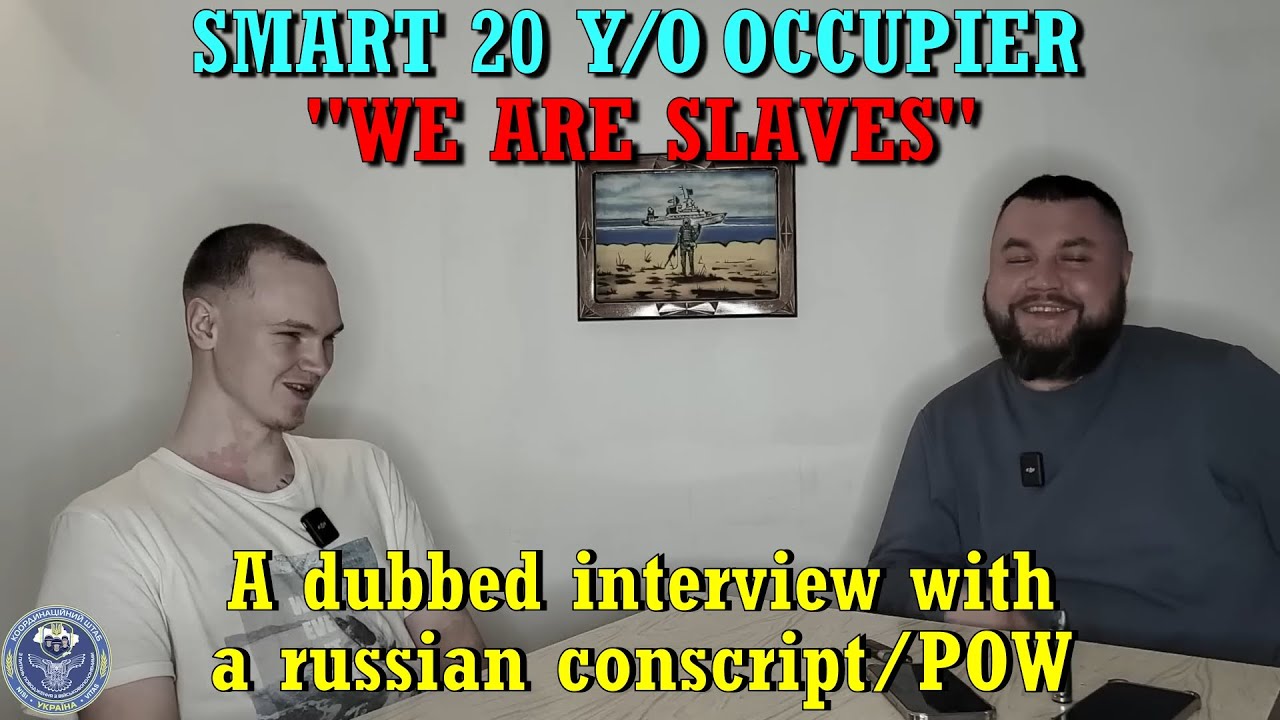 Smart 20 y/o russian occupier. An interview with a russian POW (Dubbed English)