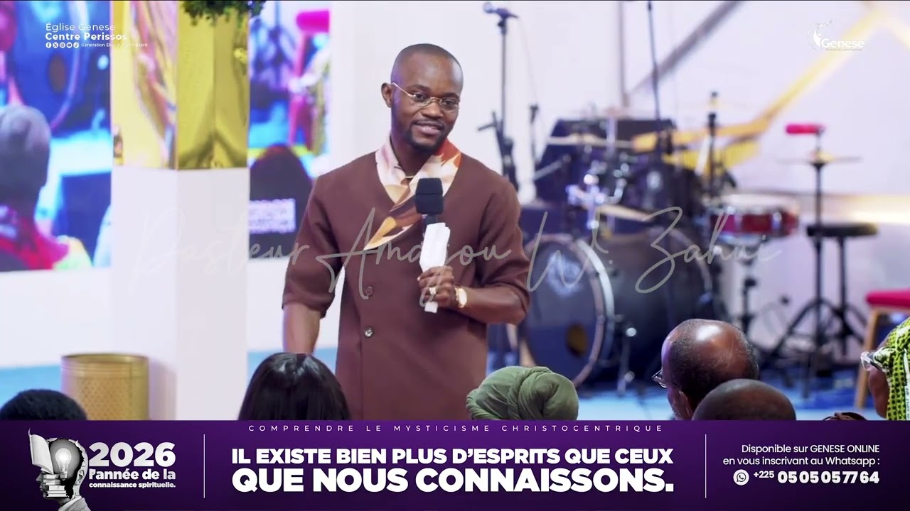 IL EXISTE BIEN PLUS D’ESPRITS QUE CEUX QUE NOUS CONNAISSONS | PASTEUR WILFRIED ZAHUI