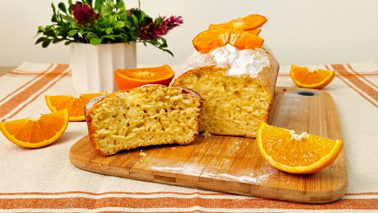 Easy Orange Cake in Minutes | Soft, Moist & Fluffy