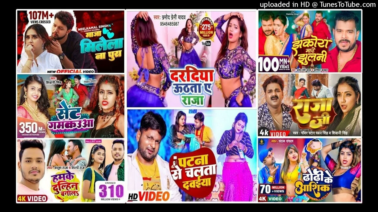 Top 10 Nonstop Bhojpuri Song 2024 || Pawan Singh New Song, Khesari Lal Yadav || Neelkamal Singh Song