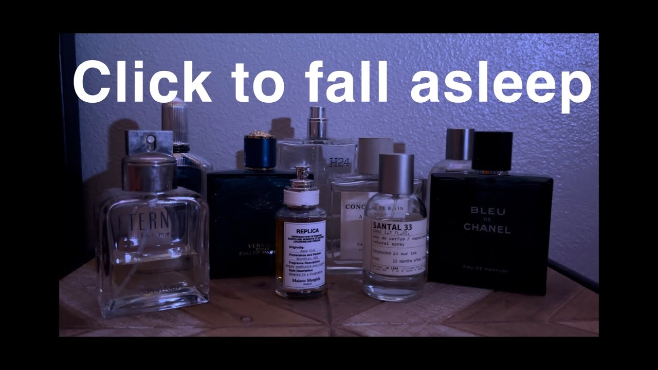 Asmr Cologne Collection | Tapping, liquid, cap sounds | Enjoy