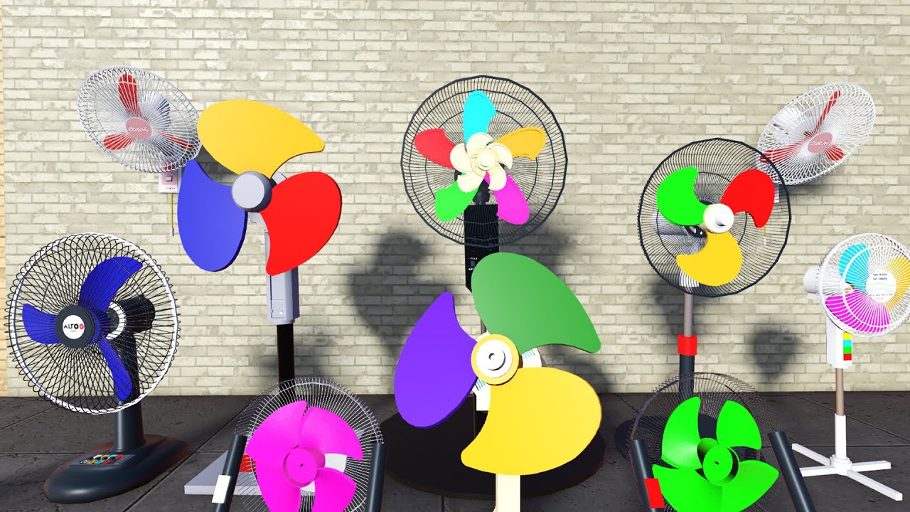 Wobbly Ceiling Fans And Fan Found Among Tall Buildings