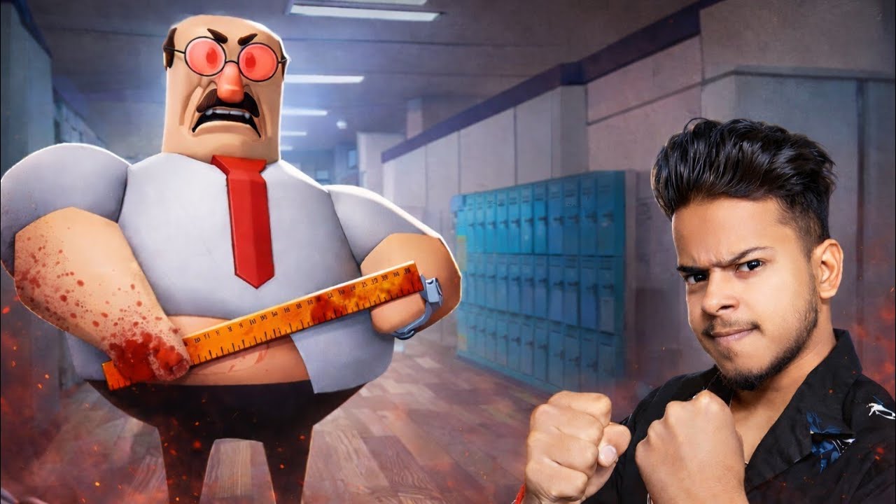 SCHOOL SE BHAAG GYA 😱| SCHOOL BREAKOUT ROBLOX